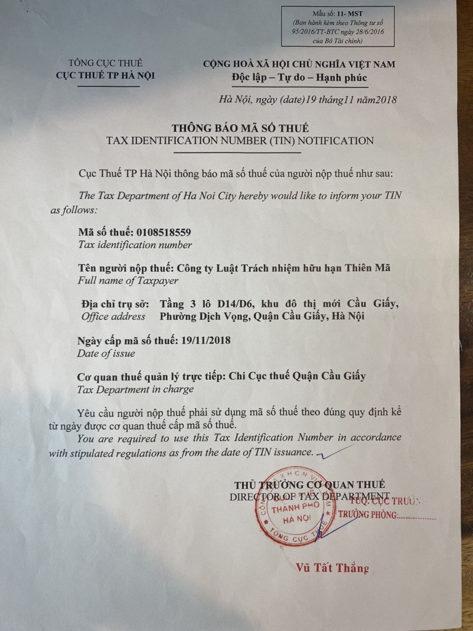 Về Tổng Đài Tư Vấn 6 thong-bao-ma-so-thue