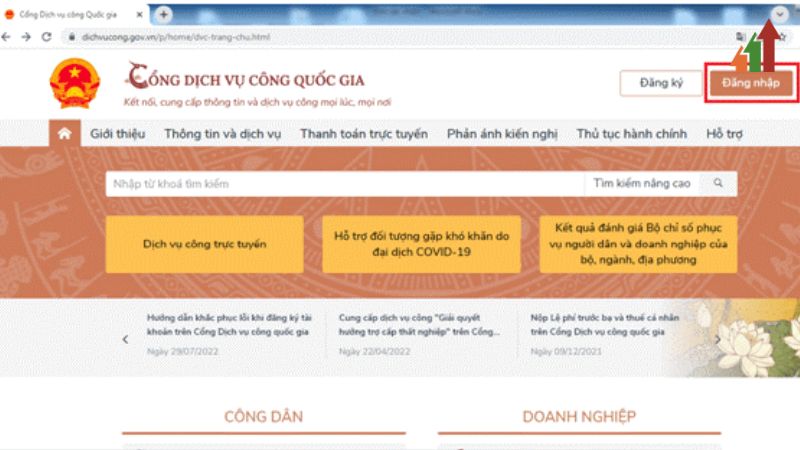 Làm bảo hiểm thất nghiệp cần những giấy tờ gì? - Hồ sơ, thủ tục mới nhất 2 dang-nhap-nop-ho-so-truc-tuyen