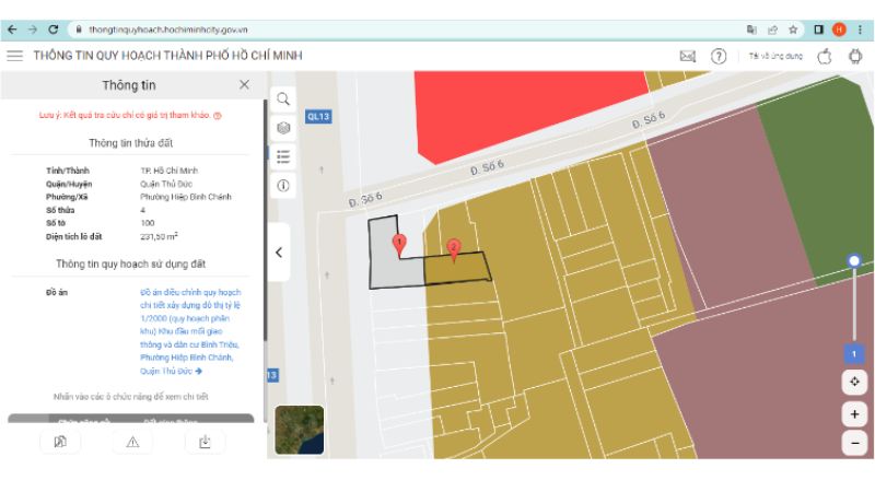 Cách tra cứu Giấy chứng nhận quyền sử dụng đất ONLINE chính xác 8 tra-cuu-giay-chung-nhan-quyen-su-dung-dat-bang-website-buoc-4.2