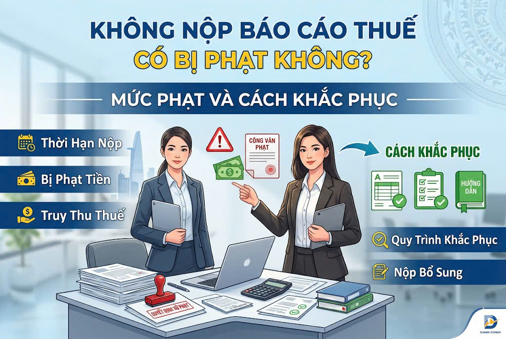 Không nộp báo cáo thuế có bị phạt không? Mức phạt và cách khắc phục 1 1686172986363778529