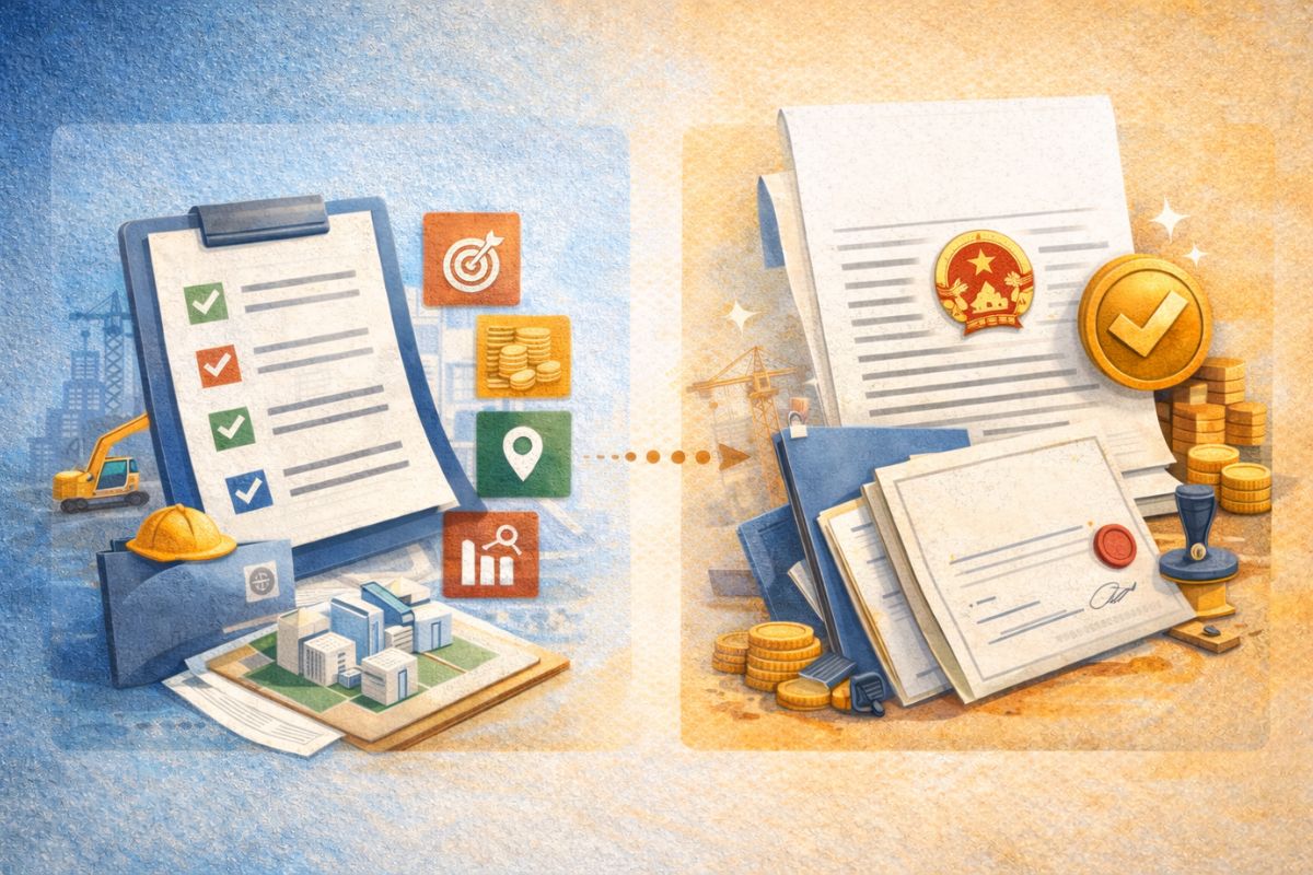 Chu truong dau tu gom nhung noi dung gi Quyet dinh chu truong dau tu gom nhung gi