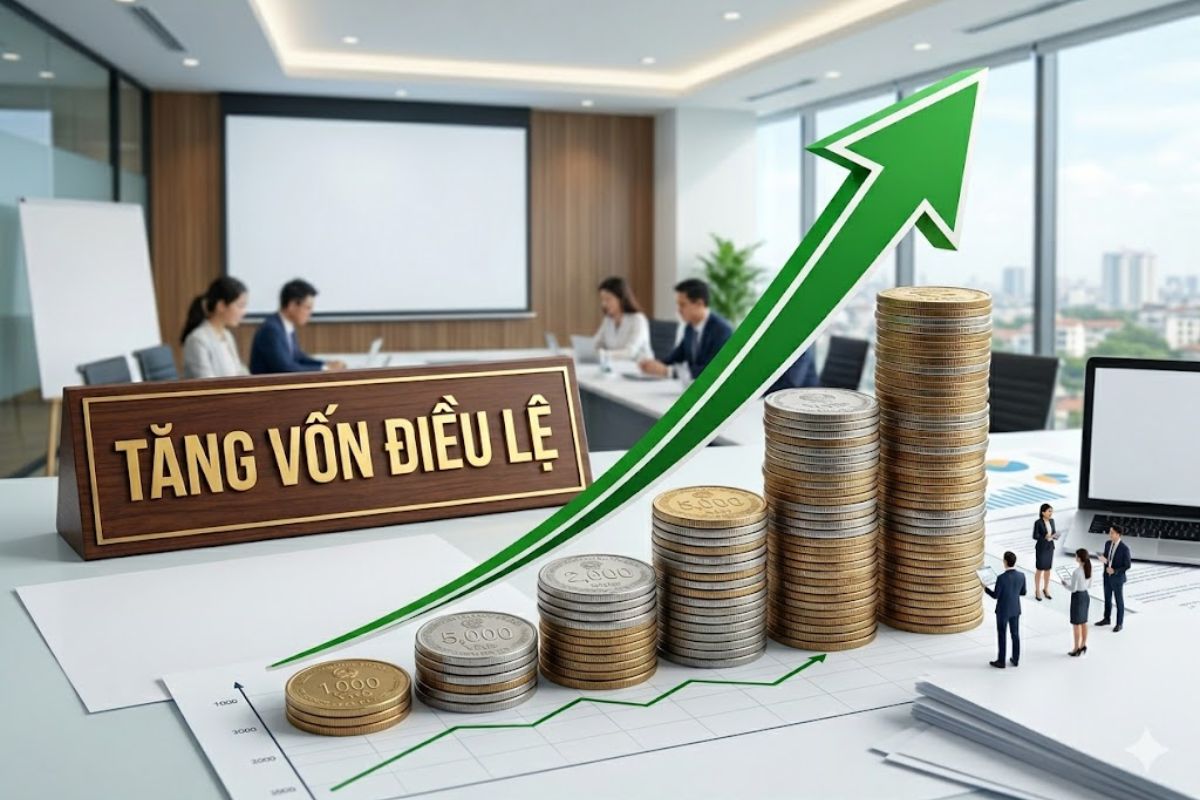 Phat hanh them co phan de tang von dieu le