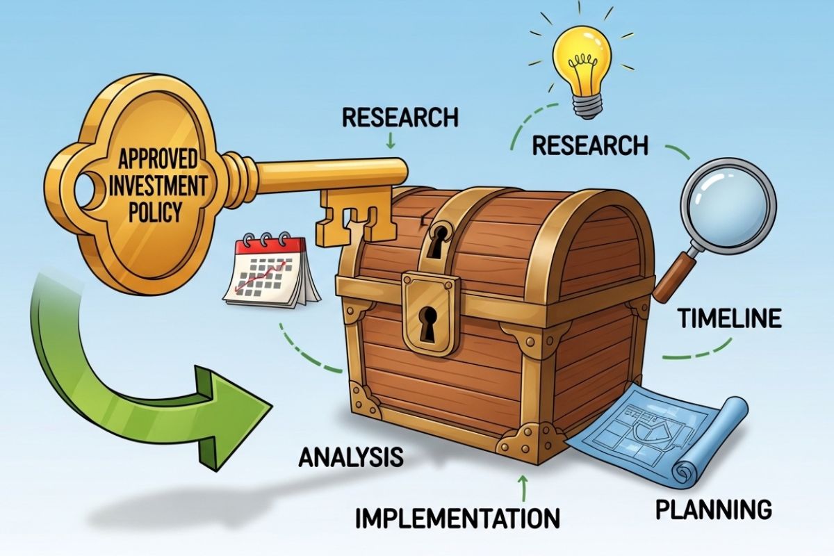 Sau khi duoc chap thuan chu truong dau tu can lam gi