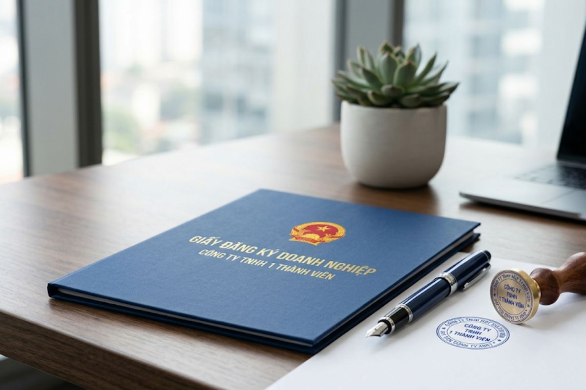 Thu tuc thanh lap cong ty TNHH 1 thanh vien